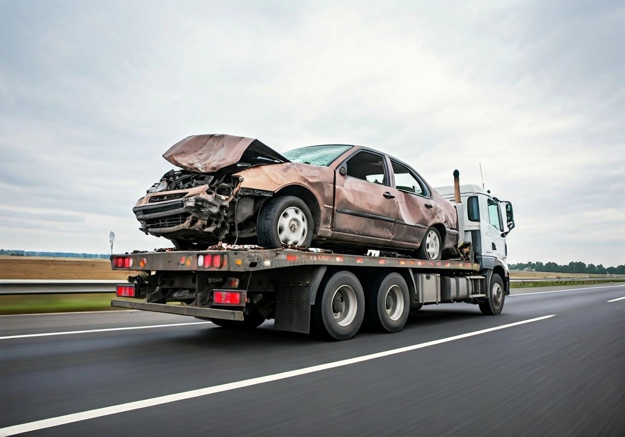 Transporte de Veículos com Perda Total (PT):   Serviço Especializado da BJLCar Transportes