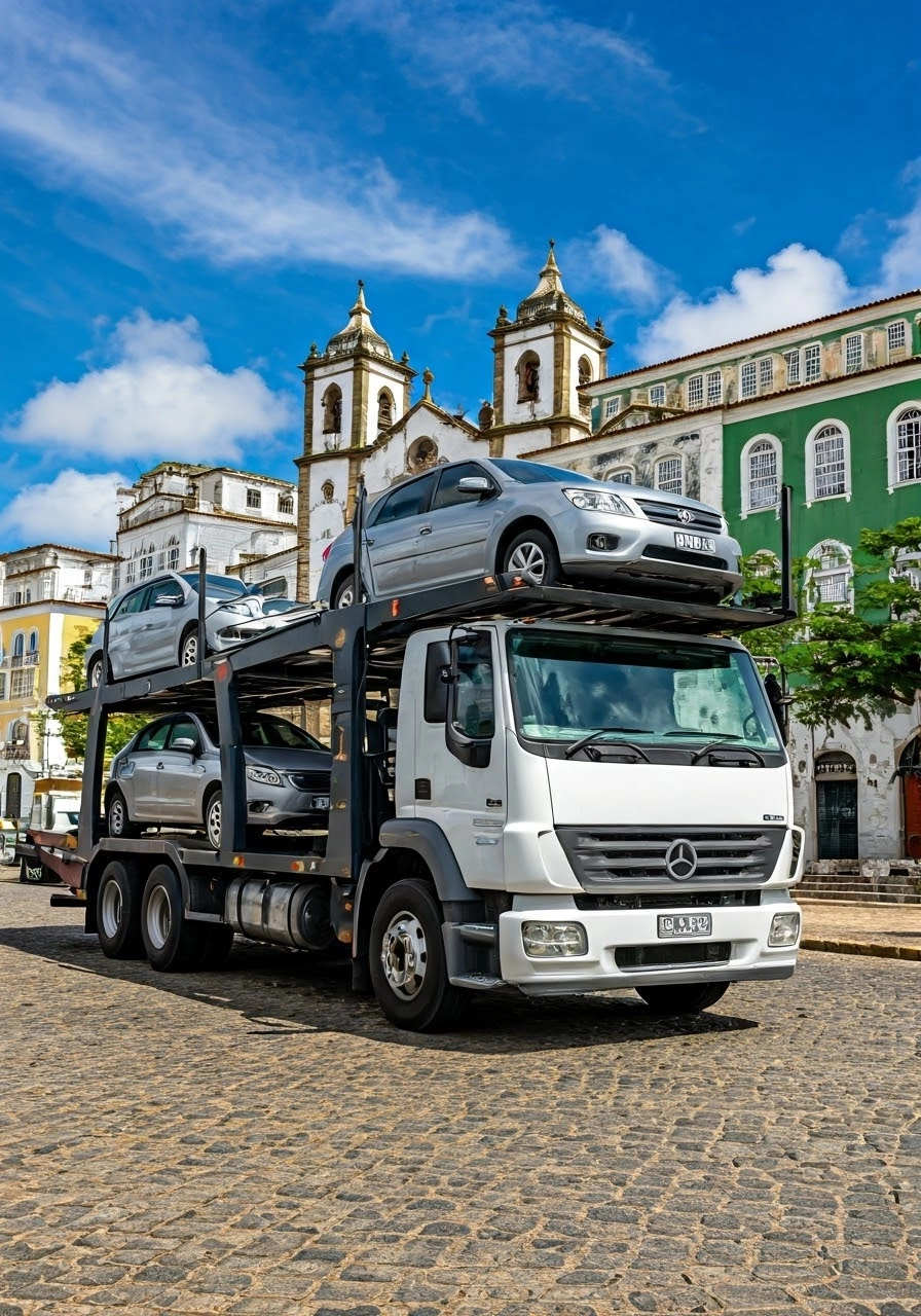 Transporte de Carros no Nordeste com a BJLCar Transportes