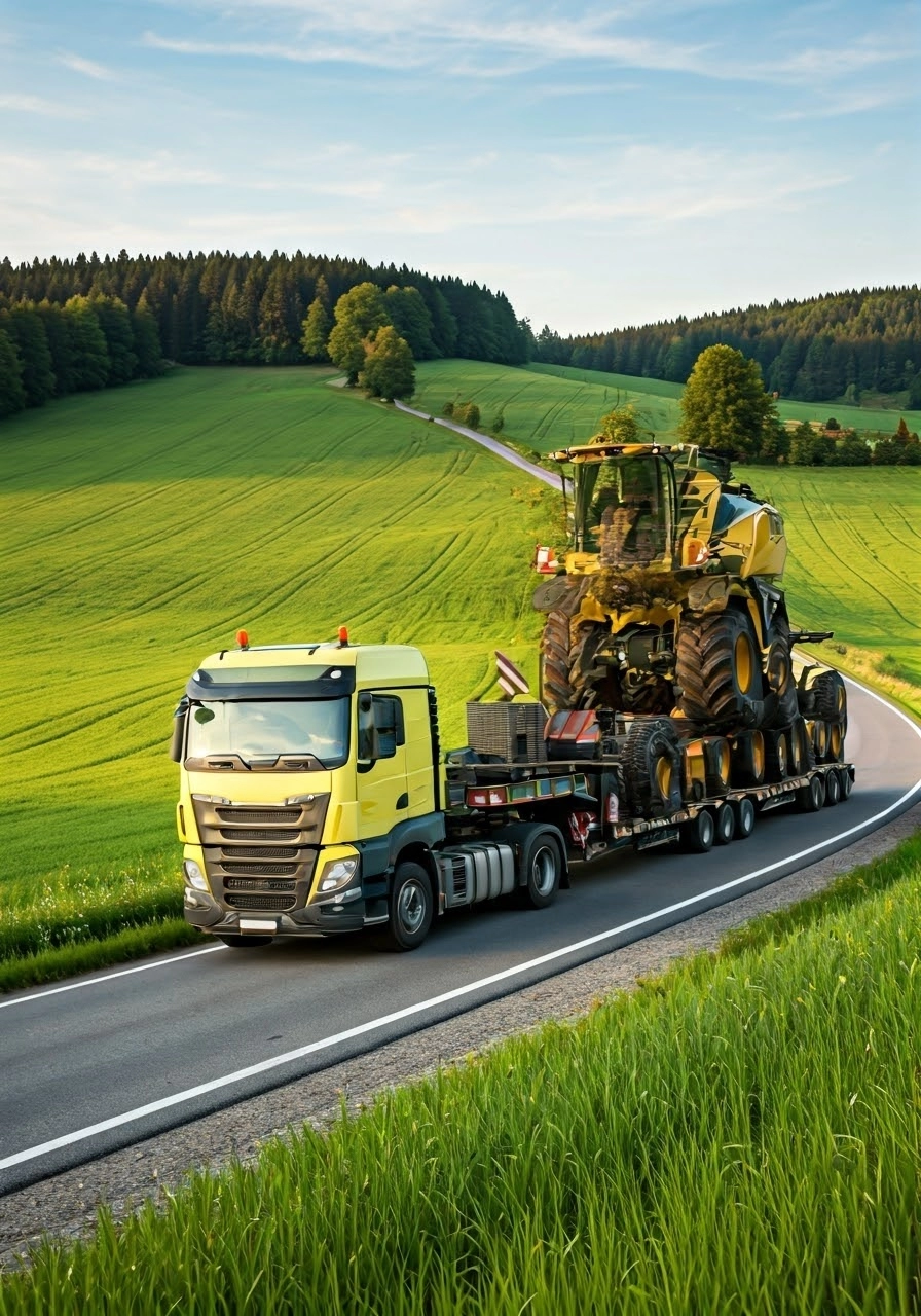 Transporte de Máquinas Agrícolas