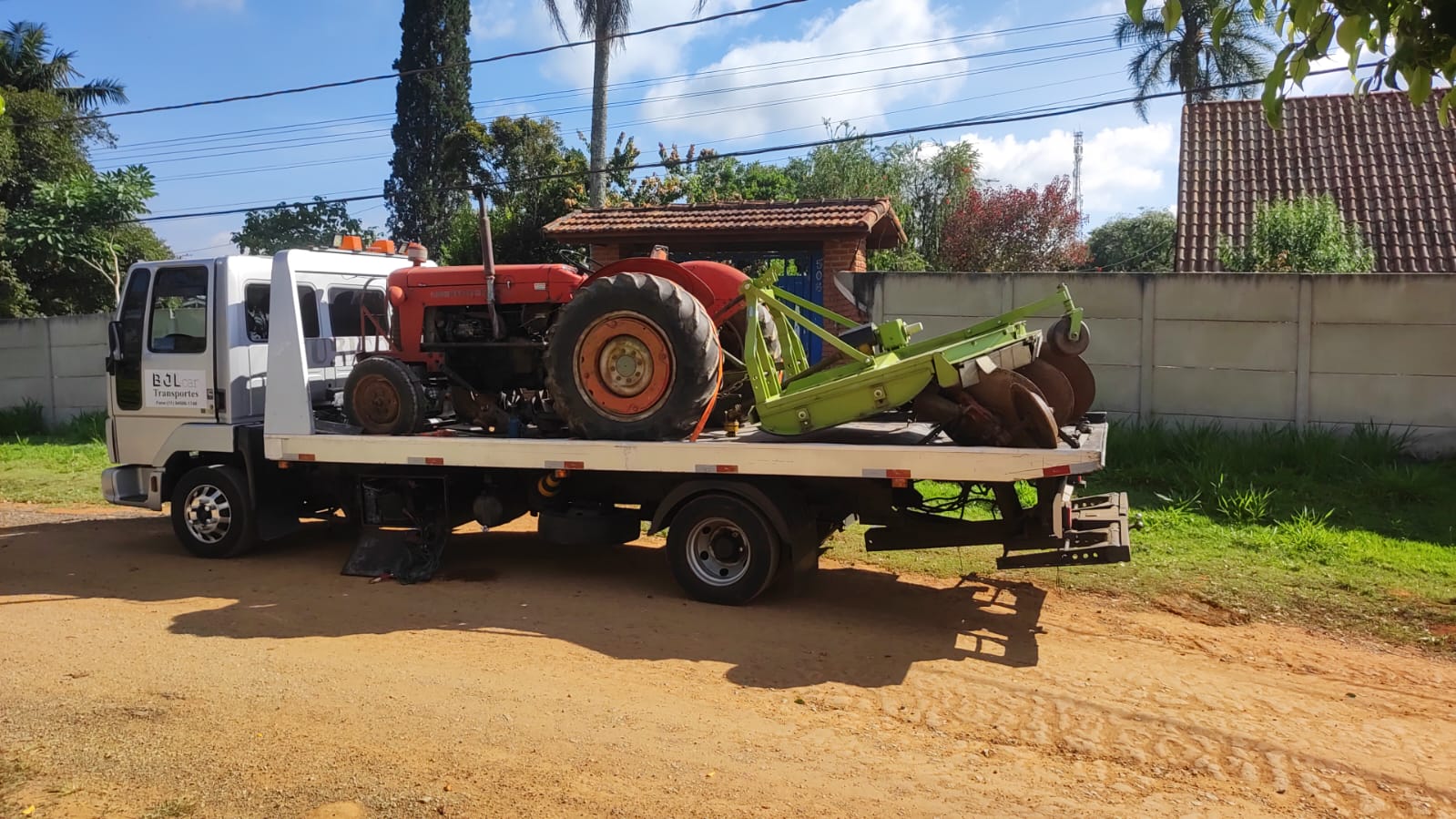 Transporte de Máquinas Agrícolas